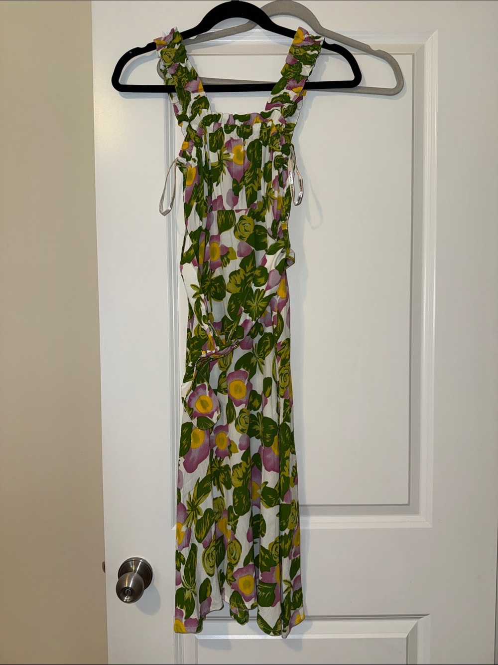 Anthropologie Faithfull The Brand XS Floral Belted Dress